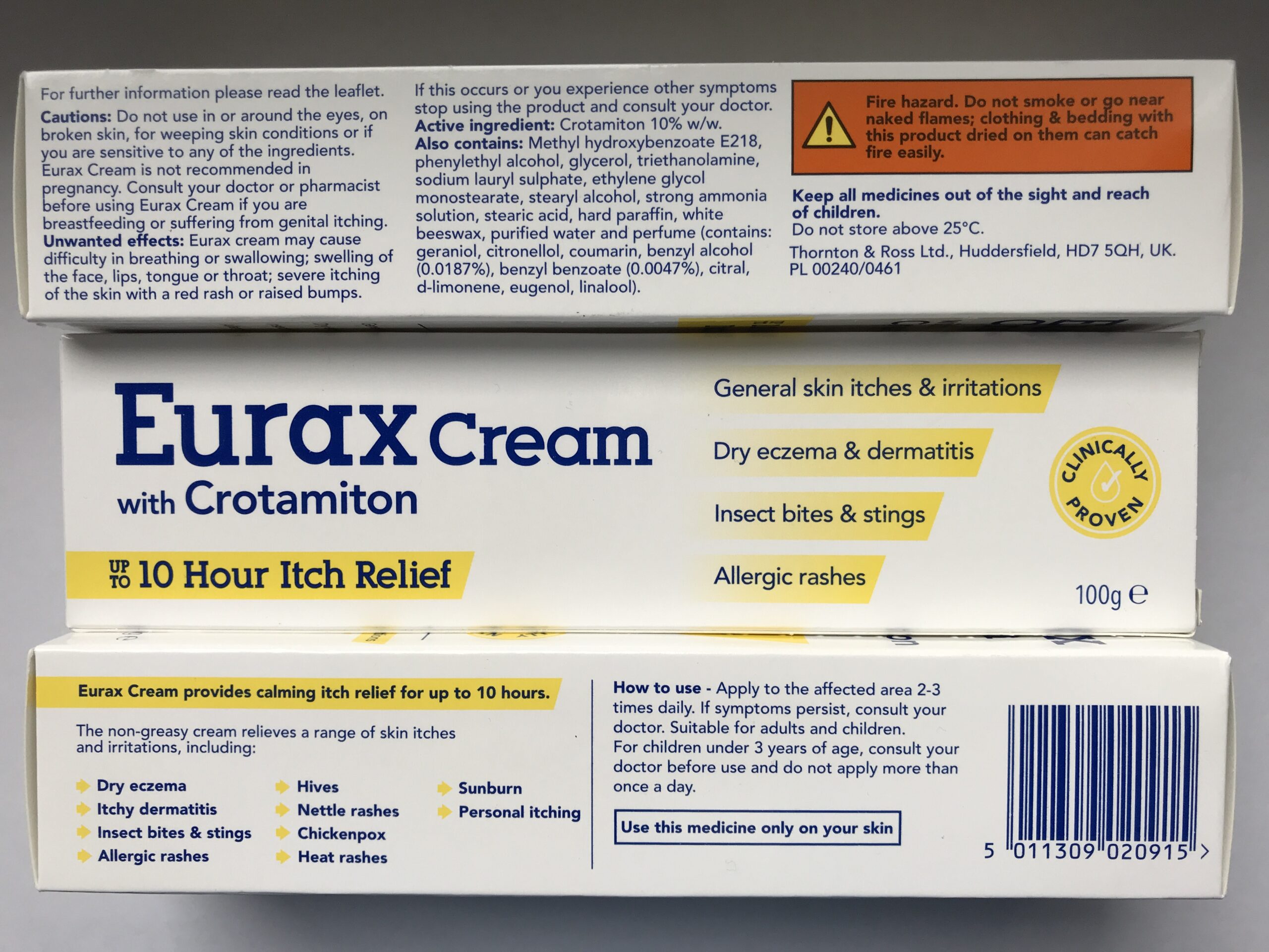 EURAX Cream MAŚĆ KREM 100G z UK łuszczyca WYSYPKA - obrazek 2