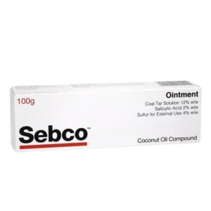 SEBCO OINTMENT MAŚĆ ŁUSZCZYCA 100G z UK  03.2027 ważność