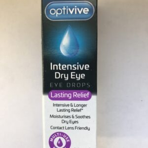 Optivive Intensive Dry Eye Lasting Relief Eye Drops MOCNO SUCHE NAWILŻAJĄCE OCZY 10ml