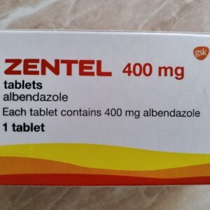 Zentel 400mg 1 tabletka robaki odrobaczanie