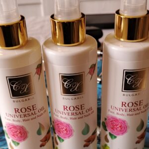 Bułgarski Oryginalny Olejek Różany Do Twarzy i Ciała 200ml