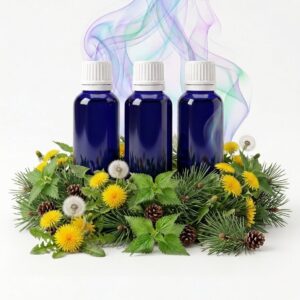 EXTRAT Mniszek-Pokrzywa-Młode Pędy Sosny BIAŁY SAIBABA 30 ml